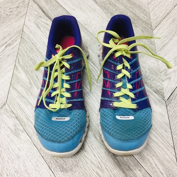 Reebok | ZigTech Shark 3.0 Sneakers Neon Color 3.5 - Picture 3 of 7